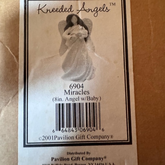 Kneeded Angels Miracles Angel w/Baby New Mom Gift - Mom & Baby Figurine New - Picture 11 of 12